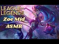 Zoe Bubbling You To Sleep Gameplay Asmr Whispered Kb M Sounds League Of Legends