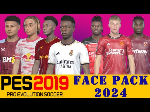 PES 2019 New face pack Smoke Patch Face Update 2024