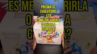 Me regalaron esta ETB de PRISMATIC EVOLUTIONS y decidí abrirla, PREMIO o CASTIGO? #pokemoncards