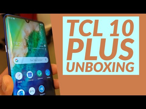 TCL 10 PLUS Unboxing // Stunning AMOLED Display & Slim Body for €300