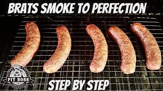 Pit boss smoke brats - how to smoke brats on pellet grill