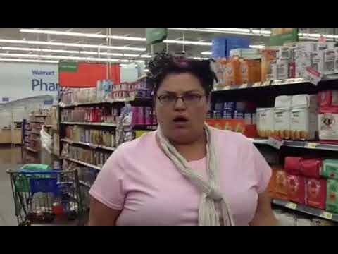 Young-ish Woman Tripping on Meth Shopping at Walmart (The Beginning) PARODY