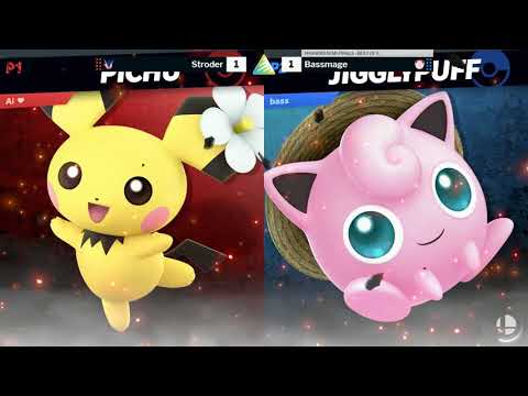 Ascension 1 - Winners Semi-Finals - Stroder (Greninja, Pichu) vs BassMage (Jigglypuff)