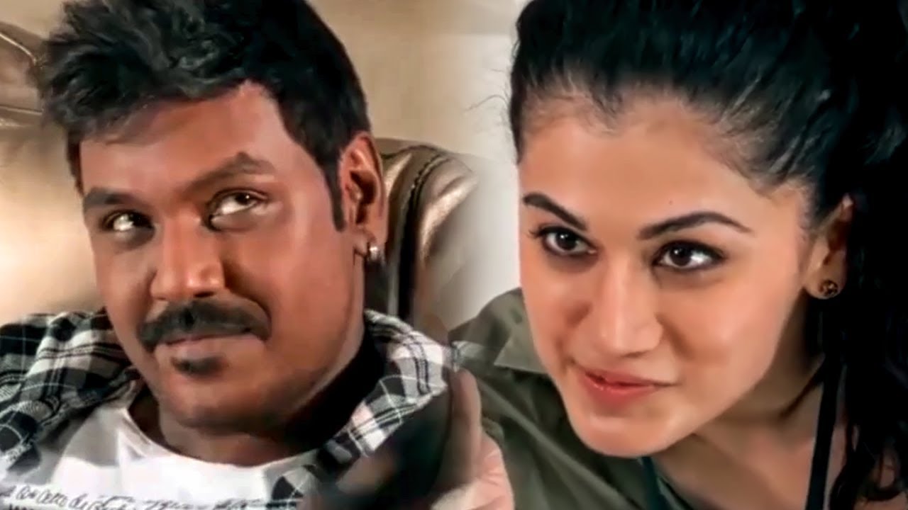 तापसी पन्नू तो राघव लॉरेंस को पट गई l Kanchana 2 Movie Best Scene