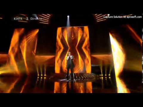 [X Factor DK] Jonas sings "With Every Heartbeat" - Live Show 1 [LQ]
