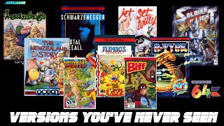 Commodore 64 Games That Could Have Been #c64 #commodore64 #c64games