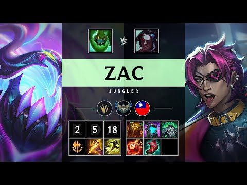 Zac Jungle vs Kayn - TW Challenger Patch 25.20