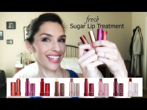 Fresh Sugar Lip Treatment SPF 15 Review, Demo, Swatches