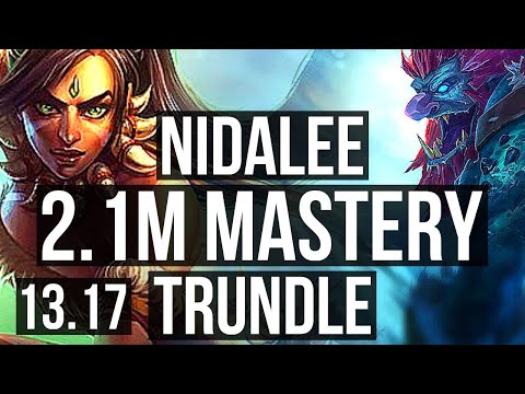 NIDA vs TRUNDLE (JNG) | 10/1/5, 2.1M mastery, Legendary, 500+ games | NA Master | 13.17