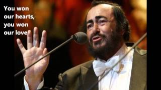 Pavarotti Sings Forever - English Version - Anna Maria Soprano