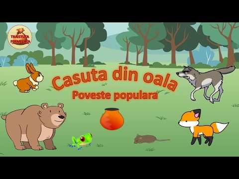 Casuta din oala  - poveste populara