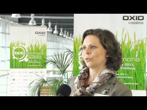 OXID Commons 2013 - Interview mit Tanja Siebel (Sindopower GmbH)