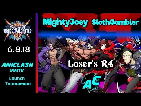 AniClash BBXTAG - MightyJoey (Gordeau/Azrael) vs SlothGambler (Ruby/Kanji) Loser's R4 - BBXTAG