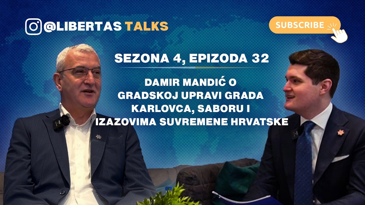 S4E32: Damir Mandić o Gradskoj upravi Grada Karlovca, Saboru i izazovima suvremene Hrvatske