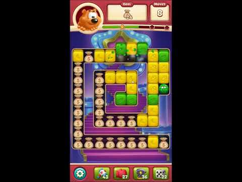 Toon Blast Level 2495 - NO BOOSTERS 🐻🐺🐱 | SKILLGAMING ✔️