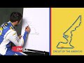 COTA Drawing Challenge with NASCAR Drivers