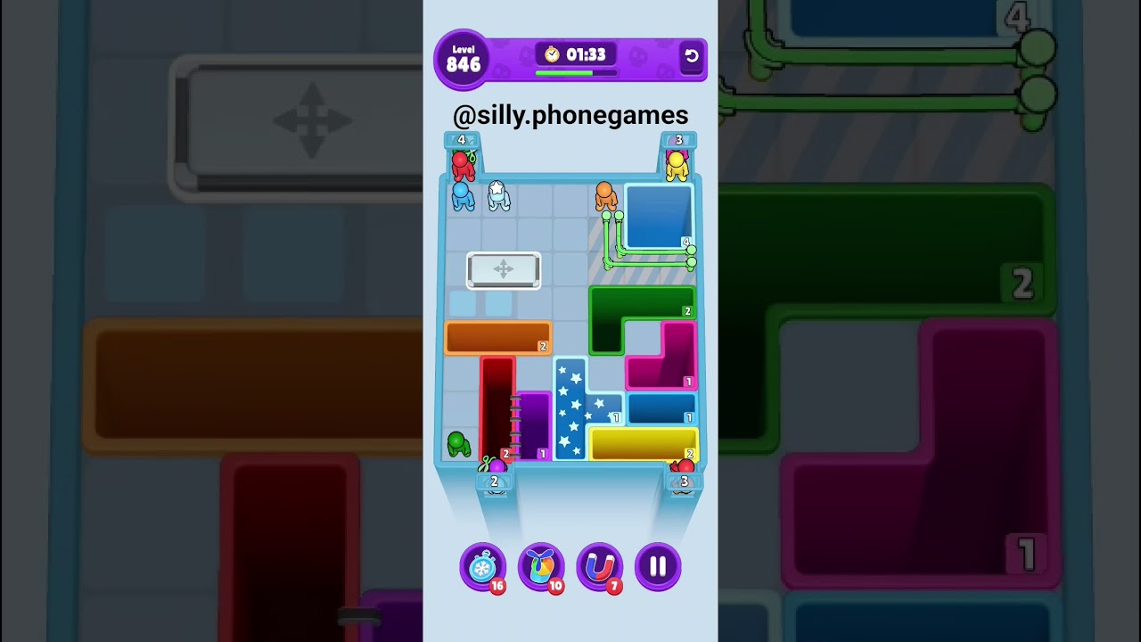 Drop Away Level 846 Walkthrough Solution