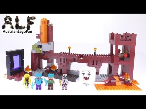 Vidéo LEGO Minecraft 21122 : La forteresse du Nether