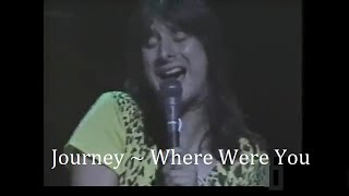 Journey ~ Where Were You ~ 1981 ~ Live Video, In Tokyo