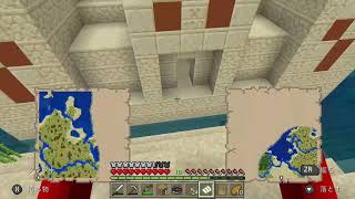 両手に地図。　　【マインクラフト】
