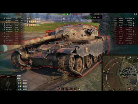 T95/FV4201 Chieftain, Siegfried Line, gameplay