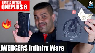 OnePlus 6 Avengers Infinity War Edition Unboxing And Hands On First look