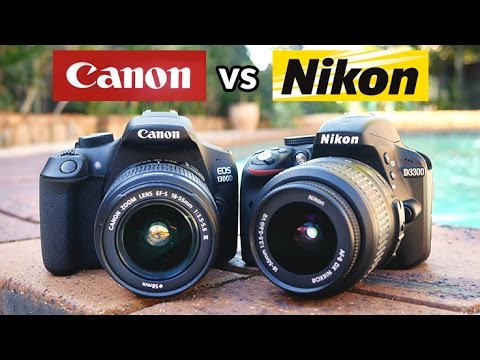Canon T6 vs Nikon D3300 - Which is the best beginner DSLR?