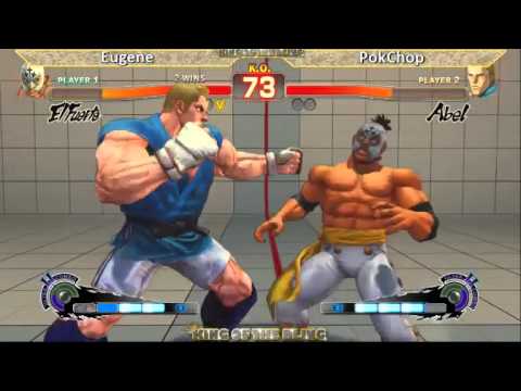 300 lb Eugene(El Fuerte vs Pokchop (Abel) @ King of the Bling 2012