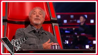 SIR TOM JONES SINGS &#39;WITH THESE HANDS&#39; IN BLIND AUDITIONS ! NAILS IT!🤩| The VOICE UK 2021