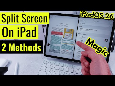 How to Split Screen on iPad in iPadOS 26 – Use 2, 3, or 4 Apps at Once!
