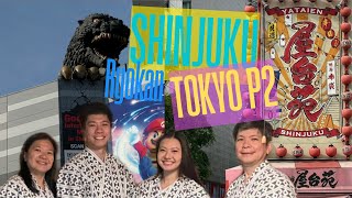 Japan tour- Tokyo p2/ Shinjuku/Ryokan Hotel Edoya