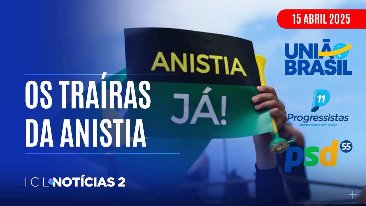 ICL NOTÍCIAS 2 - 15/04/25 - 146 DEPUTADOS DA BASE APOIAM URGÊNCIA E ACENDE ALERTA NO GOVERNO