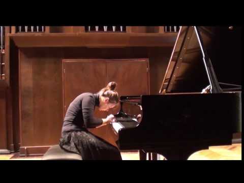 Katerina Kolpakova plays Bach's Toccata c-moll BWV 911