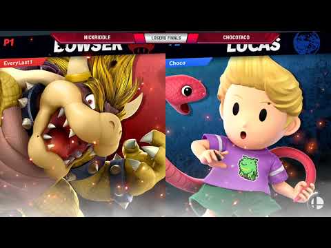 VS Weekly 11/14/19 - Losers Finals - ChocoTaco (Lucas) vs NickRiddle (Bowser) - SSBU