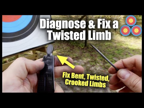 How to Diagnose and Fix a Bent, Warped or Crooked Recurve Limb
