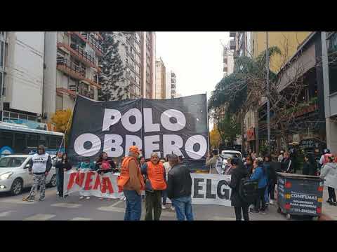 Caos de tránsito en Córdoba por la marcha del Polo Obrero y organizaciones sociales