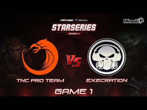 Execration vs TNC Pro Team | Starseries Season 3 | Group Stage | Game 1