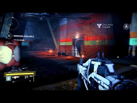 Destiny Alpha - Co-op Explore Gameplay