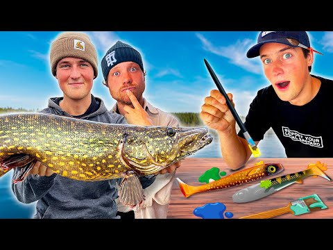 Catching Large Pike on my ONLINE DESIGNED BAIT From Photofish