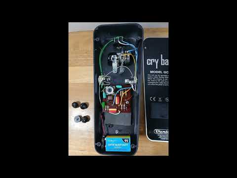 Custom Vintage v846 Style/Crybaby (Halo Version) Clyde McCoy Wah Effects Pedal Vox image 12