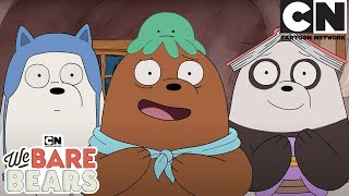 Slumber Party - We Bare Bears | Cartoon Network | Cartoons for Kids