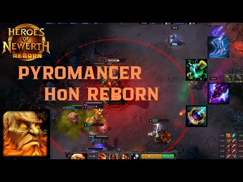 HoN Reborn Pyromancer Gameplay 2025 Hon