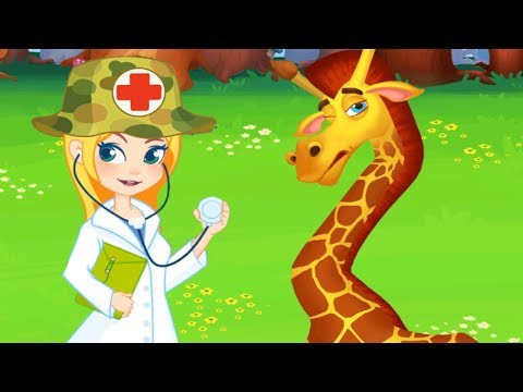 Fun Jungle Animal Care - Let's Take Car Of Cute Jungle Animals - Fun Pet Care Kids Games