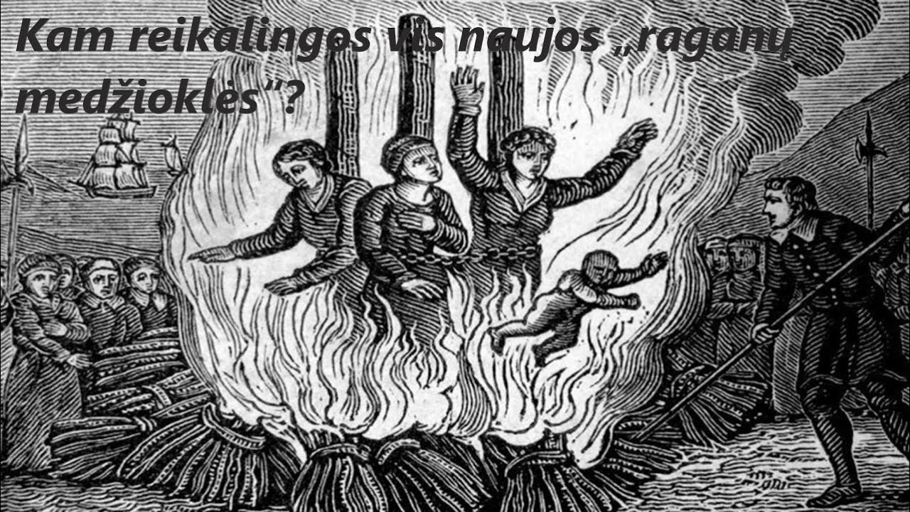Kam reikalingos vis naujos „raganų medžioklės“?