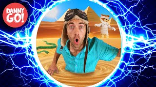 The Floor is Quicksand: Pyramid Adventure! ⚡️HYPERSPEED REMIX⚡️/// Danny Go! Songs for Kids