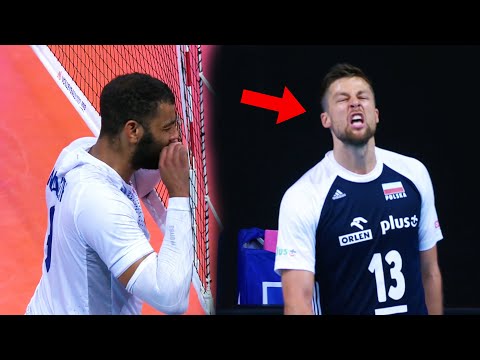 Risky Volleyball Match !!! Conflict Between Earvin N'Gapeth & Michal Kubiak