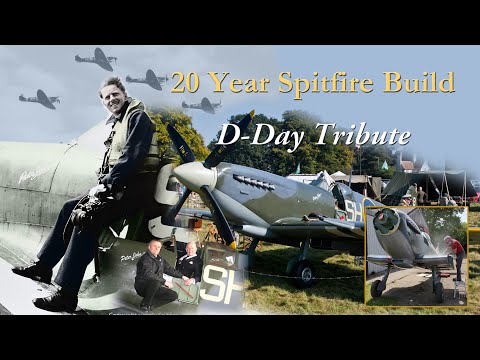 Spitfire Tribute to D-Day Hero | Steam Back to the 40s - part two