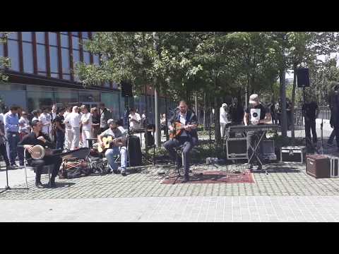 Hommage à #Matoub- Fête de la musique 2018- chanson kabyle représentée au ministère de la justice