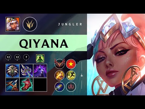 Qiyana Jungle vs Graves - VN Grandmaster Patch 26.01