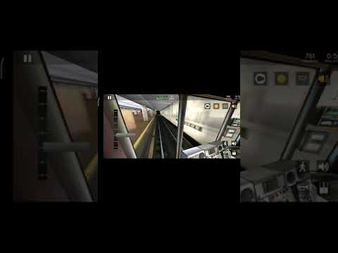 Chegando à estação Maskoŭskaja | simulador de metrô de minsk #shorts